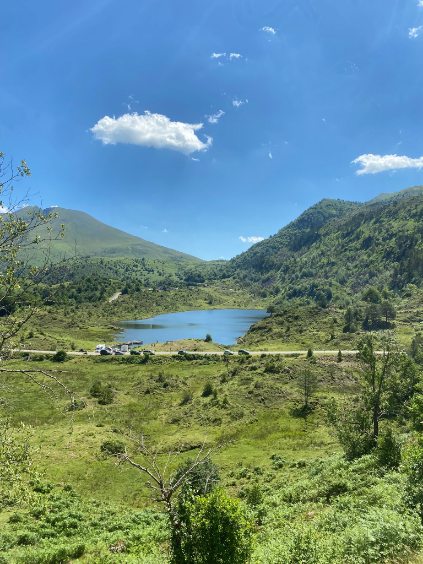 Lac de vallée à Aleu, Pyrénées ariégeoises